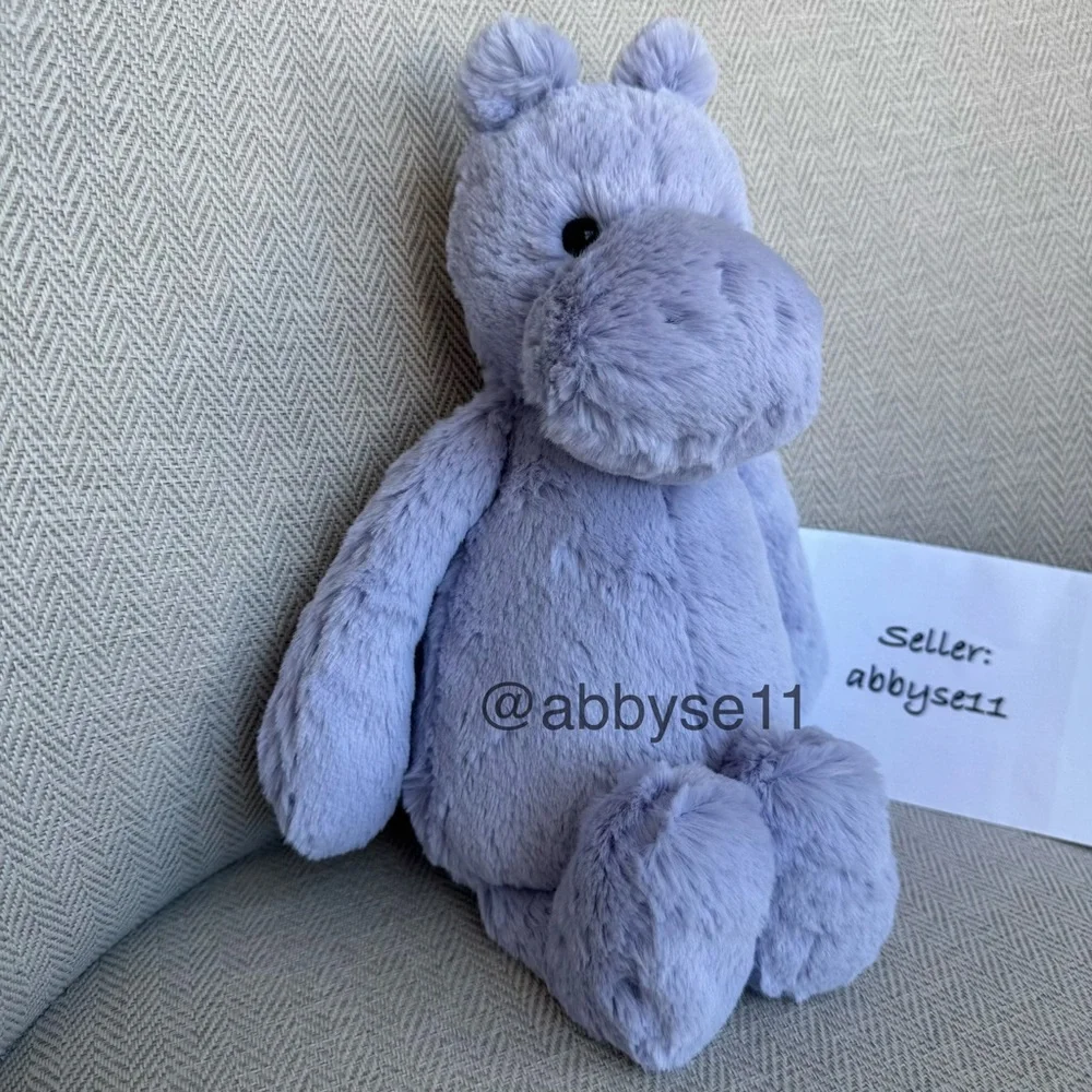 Jellycat Bashful Hippo - Authentic - Brand New With Tags - Fast Ship